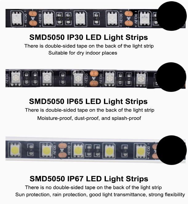 LED Light Strips RGB/RGBW