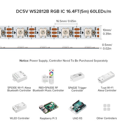 WS2812 LED Light Strips